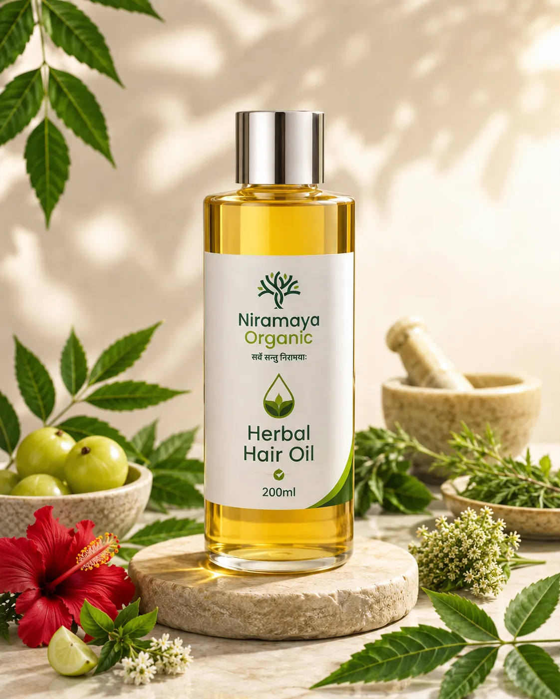 Herbal Hair Oil (200ml)